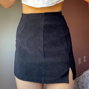 High Waisted Mini Skirt